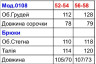 Костюм (Розмір:  52-54, 56-58) P006928