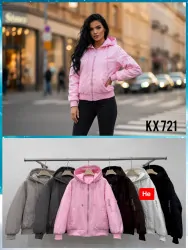 Куртка жіноча (демісезонна) (M,L,XL) P97344 Куртка жіноча (демісезонна) (M,L,XL) P97344