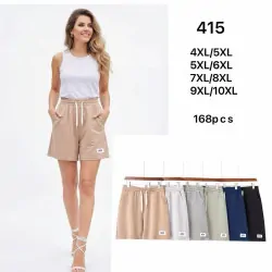 Шорти жіночі БАТАЛ (4XL-5XL, 5XL-6XL, 7XL-8XL, 9XL-10XL) P97889 Шорти жіночі БАТАЛ (4XL-5XL, 5XL-6XL, 7XL-8XL, 9XL-10XL) P97889