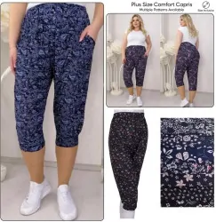 Бриджі жіночі БАТАЛ (50-60 р.) P100530-1 Бриджі жіночі БАТАЛ (50-60 р.) P100530-1
