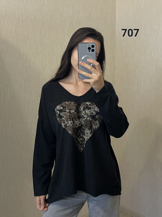 Батник жіночий (оверсайз) (50-54 р.) A104061