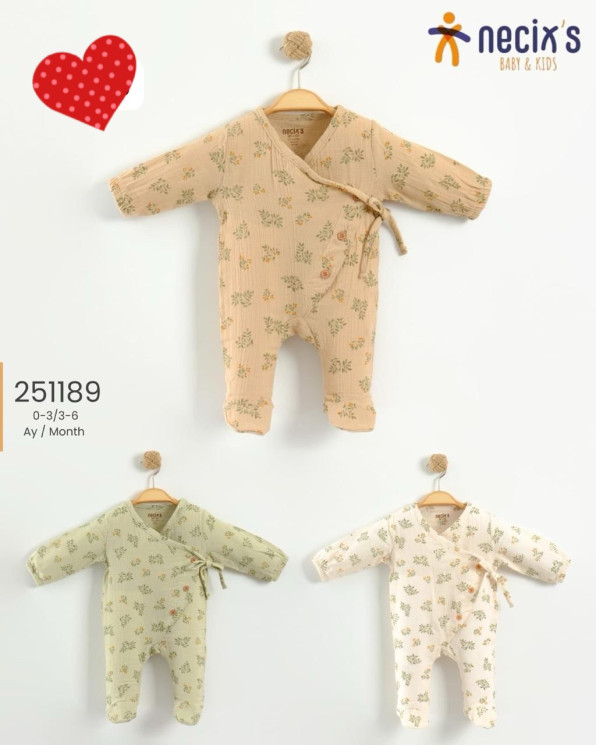 Комбінезон дитячий (0-3/3-6 місяців) P95960