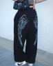 Штани на затяжках (Розмір 42-46 oversize) P005290