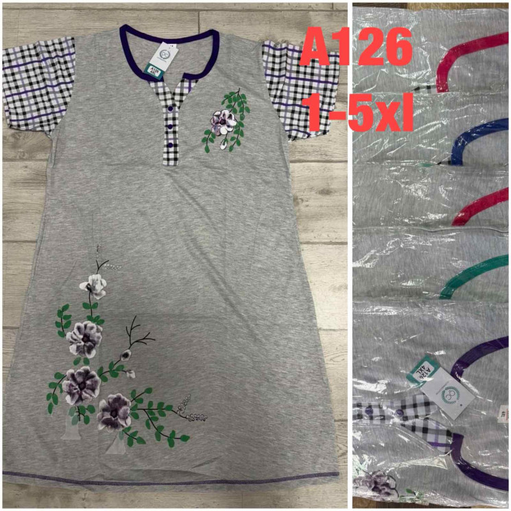 Нічна сорочка жіноча ( XL - 5XL)  N95308