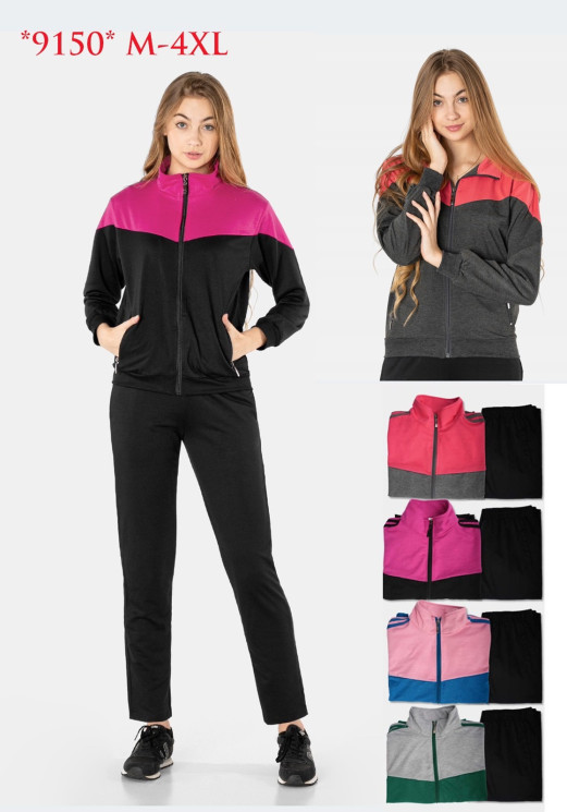 Спортивний костюм жіночий (M,L,XL,2XL,3XL,4XL) A105616