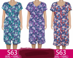 Халат жіночий ( 6XL - 10XL ) N99227