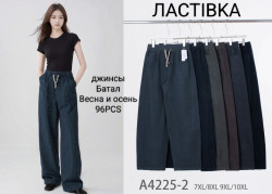 Джинси жіночі Батал ( 7XL-8XL, 9XL-10XL )  N95514