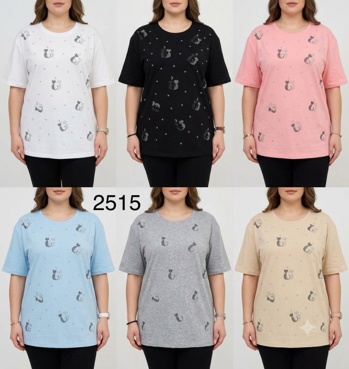 Футболка жіноча Батал ( M-L, L-XL ) N99896