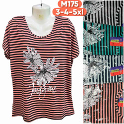 Футболка жіноча Напівбатал ( 3XL, 4XL, 5XL) N96371
