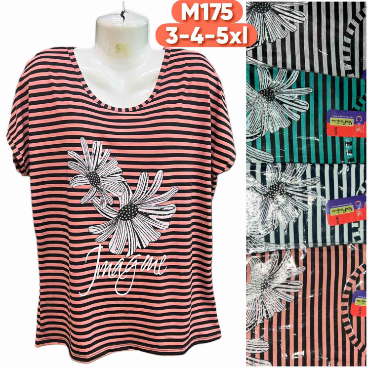 Футболка жіноча Напівбатал ( 3XL, 4XL, 5XL) N96371