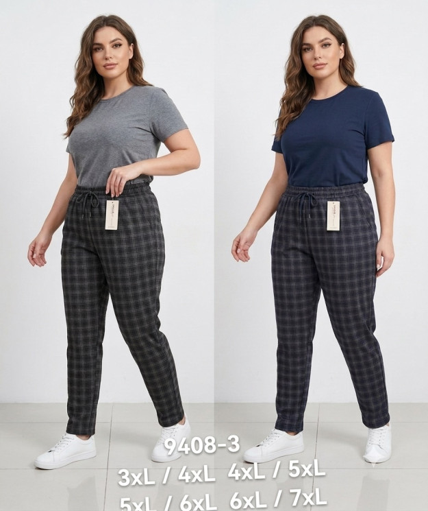 Штани жіночі БАТАЛ (3XL-4XL, 4XL-5XL, 5XL-6XL, 6XL-7XL) P102836
