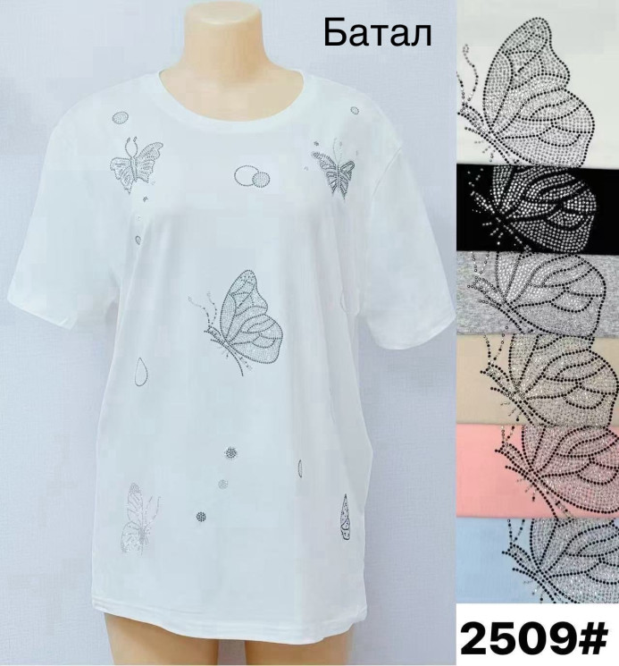 Футболка жіноча Батал ( M-L, L-XL ) N96967