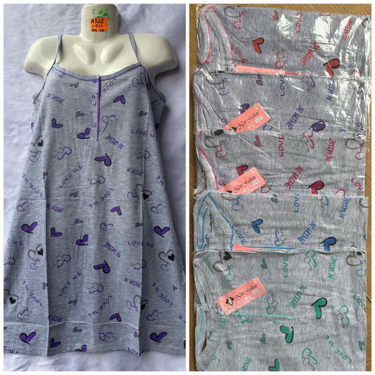 Нічна сорочка жіноча ( XL - 5XL)  N97763