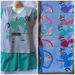 Піжама жіноча (XL 2XL, 3XL, 4XL, 5XL )  N96023