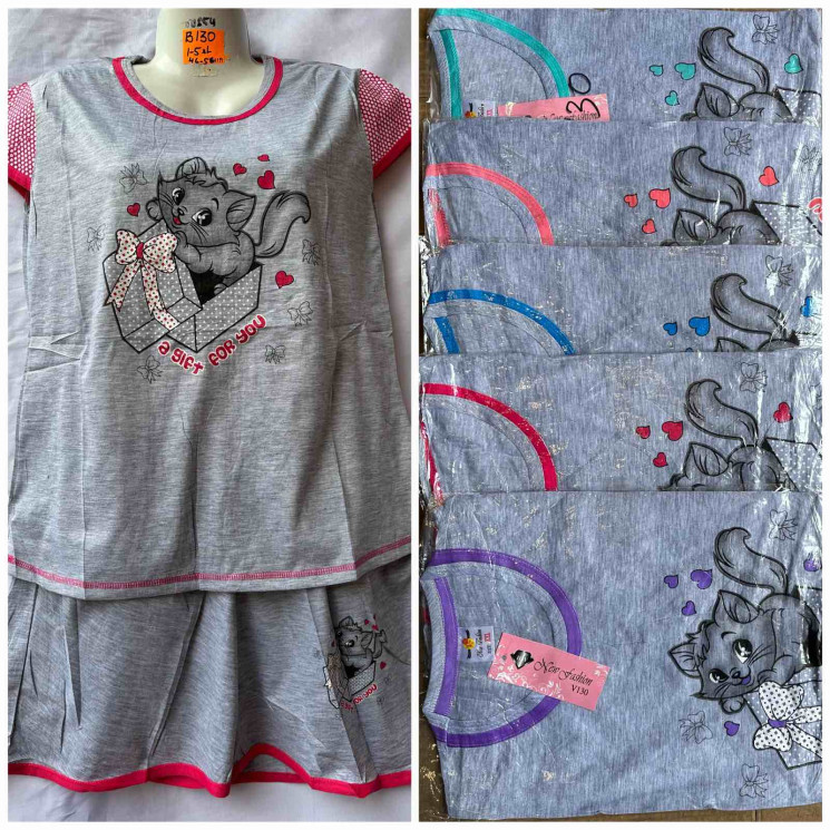 Піжама жіноча (XL 2XL, 3XL, 4XL, 5XL )  N96024