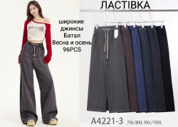 Джинси жіночі Батал ( 7XL-8XL, 9XL-10XL) N95265