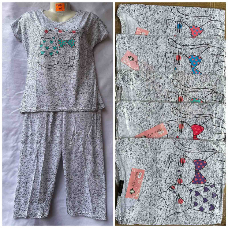 Піжама жіноча (XL 2XL, 3XL, 4XL, 5XL )  N96026