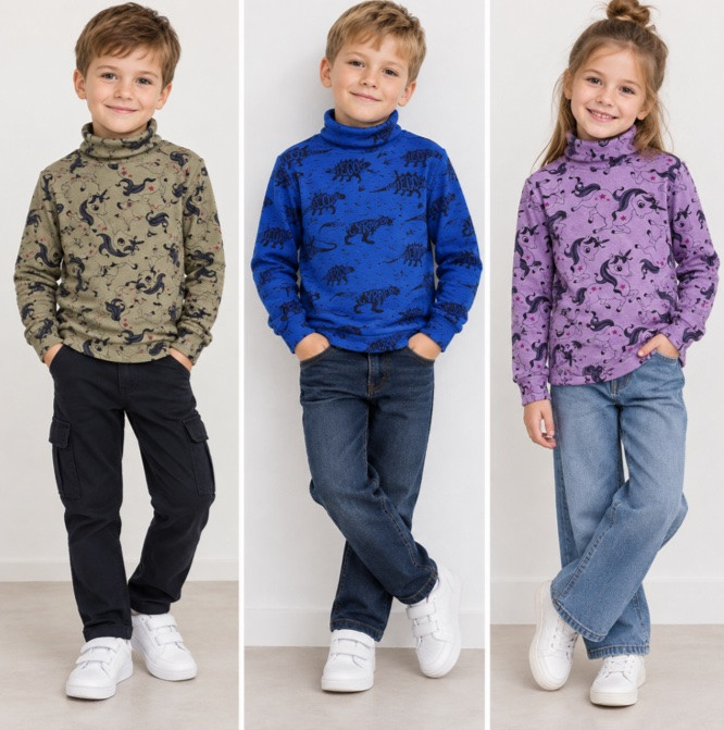 Водолазка дитяча (начіс) (28,30,32,34,36 р.) A105420