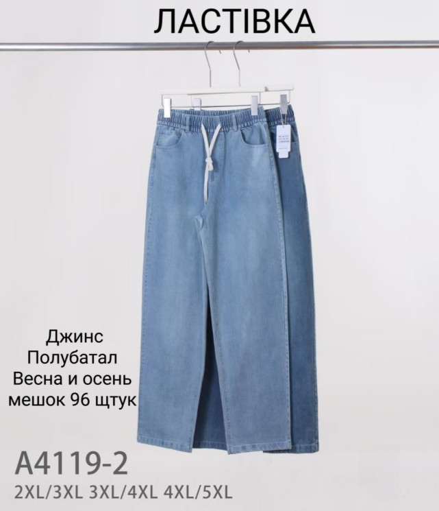 Джинси жіночі ( 2XL-3XL,  3XL-4XL,  4XL-5XL )  N95530