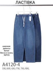 Джинси жіночі ( 5XL-6XL ,6XL-7XL  7XL-8XL )  N95531