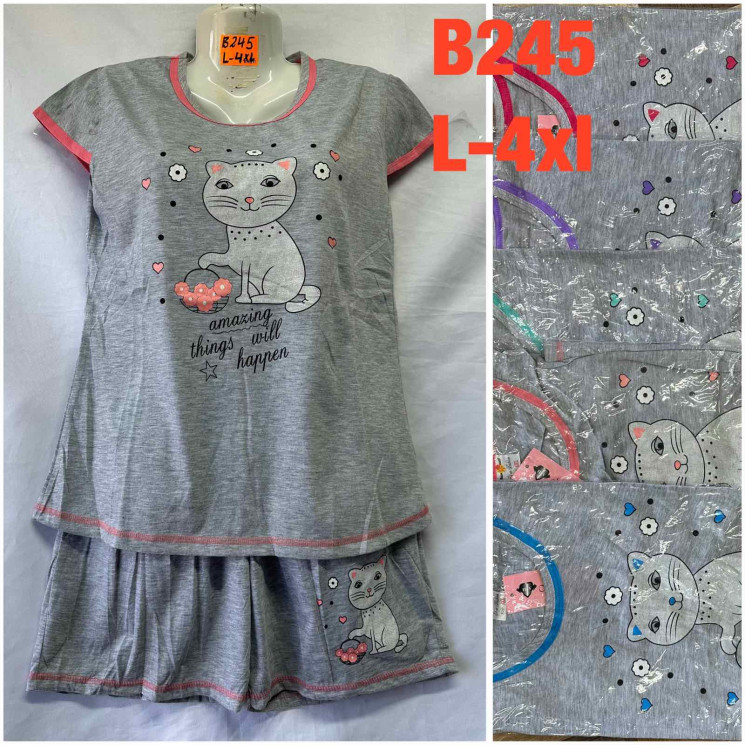 Піжама жіноча (XL, 2XL, 3XL, 4XL, 5XL )  N96031