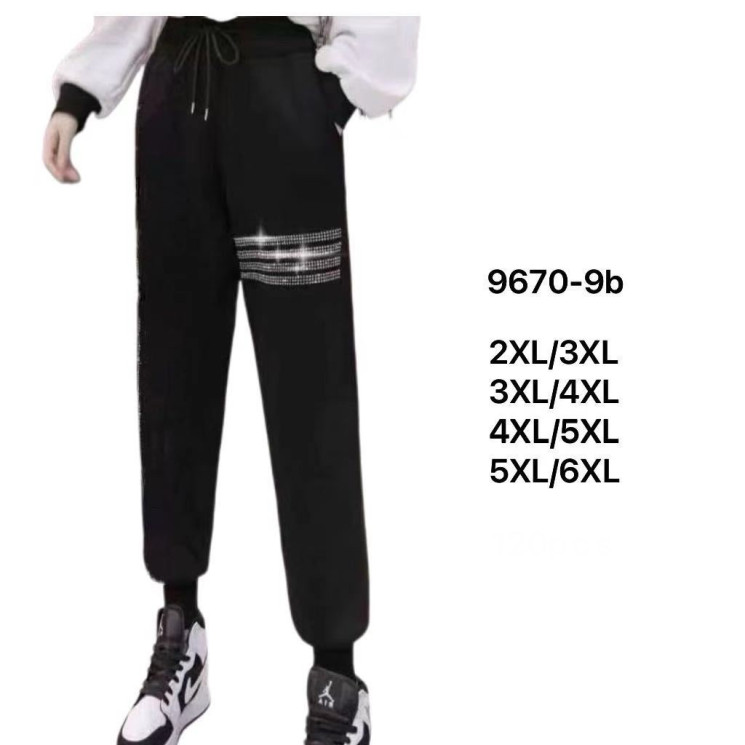 Спортивні штани жіночі ( 2XL-3XL, 3XL-4XL, 4XL-5XL, 5XL-6XL) N95933