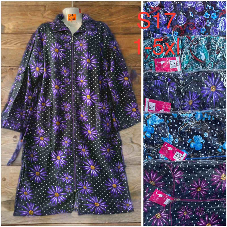 Халат жіночий ( XL - 5XL)  N100167
