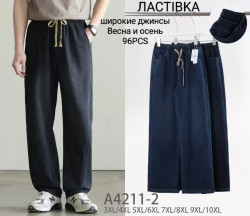 Джинси жіночі (3XL-4XL, 5XL-6XL, 7XL-8XL, 9XL-10XL )  N95533