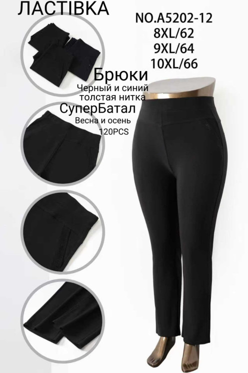 Штани жіночі Батал ( 8XL, 9XL, 10XL  )  N95534