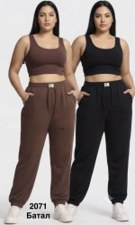 Спортивні штани жіночі БАТАЛ (3XL,4XL,5XL,6XL,7XL) P102616