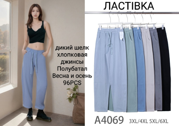 Джинси жіночі  (3XL-4XL,  5XL-6XL )  N99772