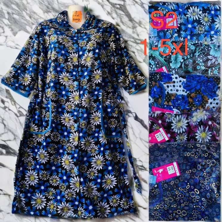Халат жіночий ( XL - 5XL)  N100170