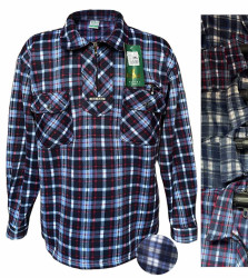 Сорочка чоловіча (фліс) (XL,2XL,3XL,4XL,5XL) A105658