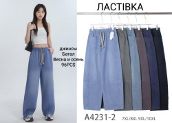 Джинси жіночі Батал (7XL-8XL,  9XL-10XL  )  N99774