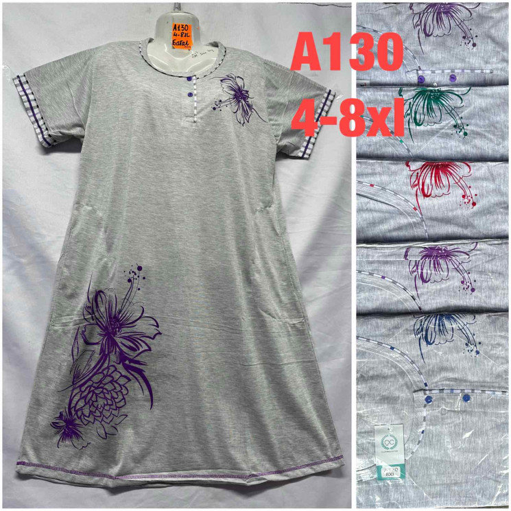 Нічна сорочка жіноча Батал ( 4XL, 5XL, 6XL, 7XL, 8XL)  N96718