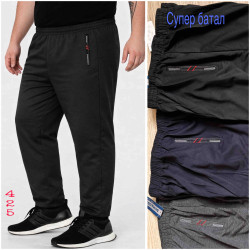 Спортивні штани чоловічі Батал  (4XL - 8XL) N97515