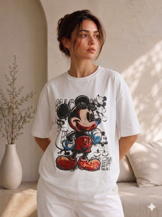 Футболка (Розмір: універсал oversize) P004995