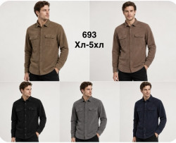 Сорочка чоловіча (хутро) (XL,2XL,3XL,4XL,5XL) A105204