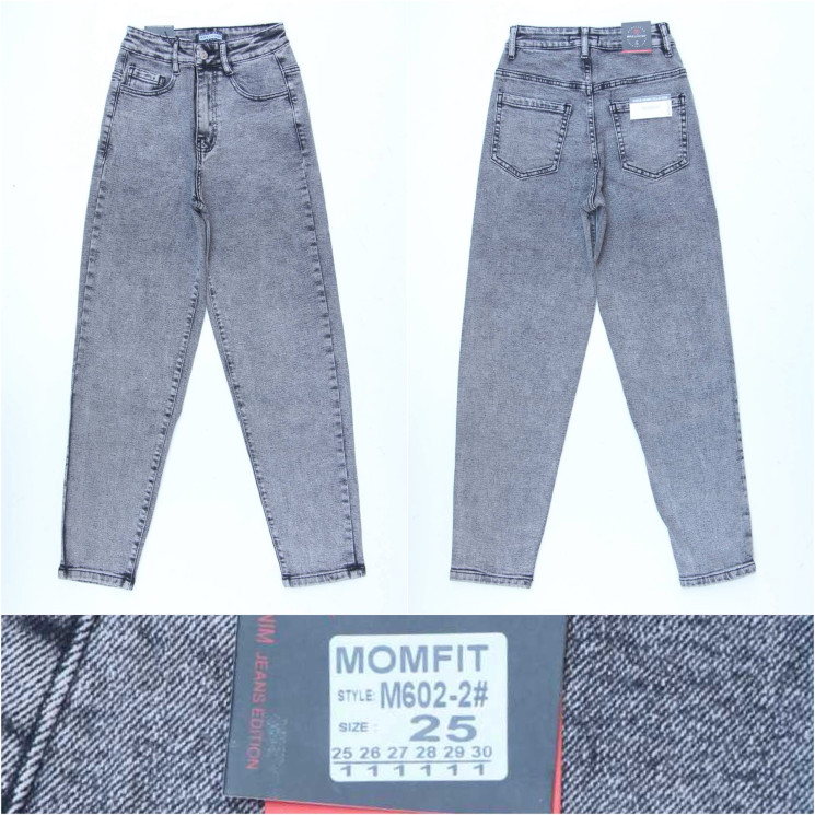 Джинси жіночі (МОМ) (25,26,27,28,29,30 р.) P102455