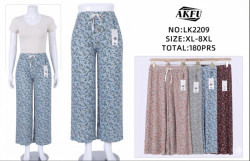 Штани жіночі (XL-8XL) P101346