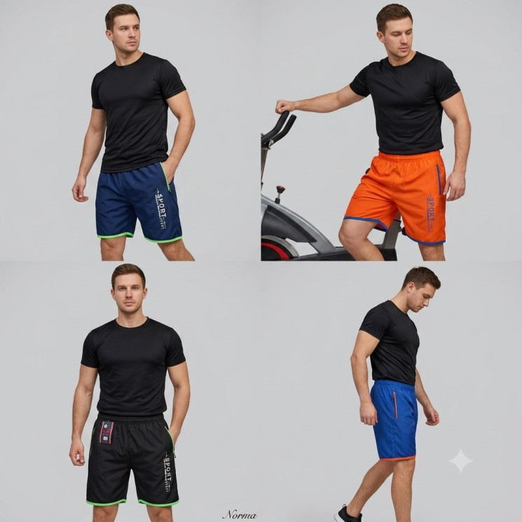 Шорти чоловічі (XL,2XL,3XL,4XL,5XL) P101700