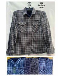 Сорочка чоловіча (фліс) (XL,2XL,3XL,4XL,5XL) A105216