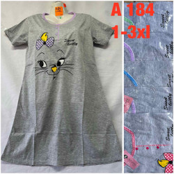 Нічна сорочка жіноча  ( XL, 2XL, 3XL)  N96733