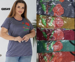 Футболка жіночі (2XL - 5XL) N96839