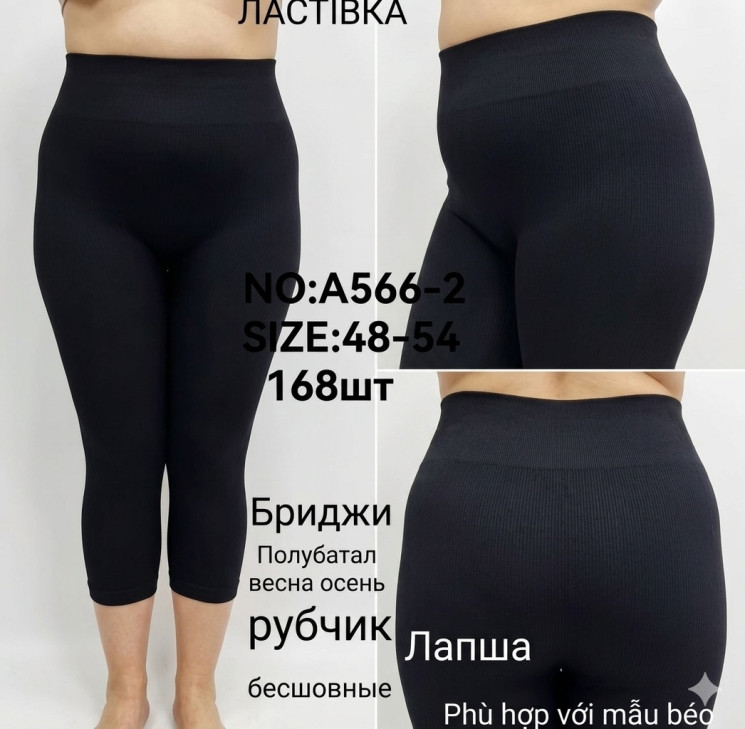 Бриджі жіночі НАПІВБАТАЛ (48-54 р.) P101355