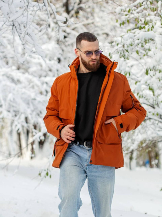 Куртка зимова чоловіча (M, XL, 3XL)  K203419