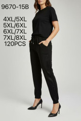 Спортивні штани жіночі БАТАЛ (4XL-5XL, 5XL-6XL, 6XL-7XL, 7XL-8XL) P94313