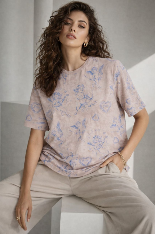 Футболка (Розмір: oversize) P003520