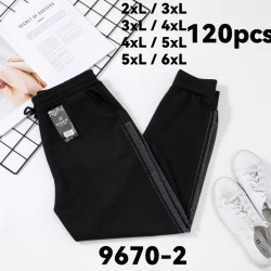 Спортивні штани жіночі НАПІВБАТАЛ (2XL-3XL, 3XL-4XL, 4XL-5XL, 5XL-6XL) P94344