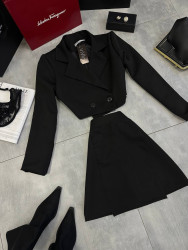 Костюм піджак + спідничка (Розмір: Xs-S, M-L) P000612